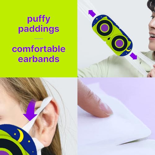 OOwl Mighty Steam Eye Mask for Dry Eyes, Self Heating Eye Compression for Stress Relief, Unscented