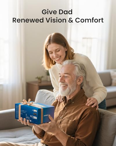 Renpho Eye Massager with RemoteControl, Heat and Compression - Perfect Father's Day and Birthday Gift for Dad and Women