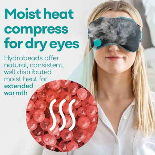 Medi Grade 2-in-1 Heat and Cooling Eye Mask for Dry Eyes, Styes, and Blepharitis
| Medi Grade Microwave Activated Heate