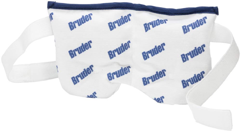 Bruder Microwave Activated Eye Mask for Dry Eyes and Sinus PressureReusable and Washable Soothing Relief Eye Mask