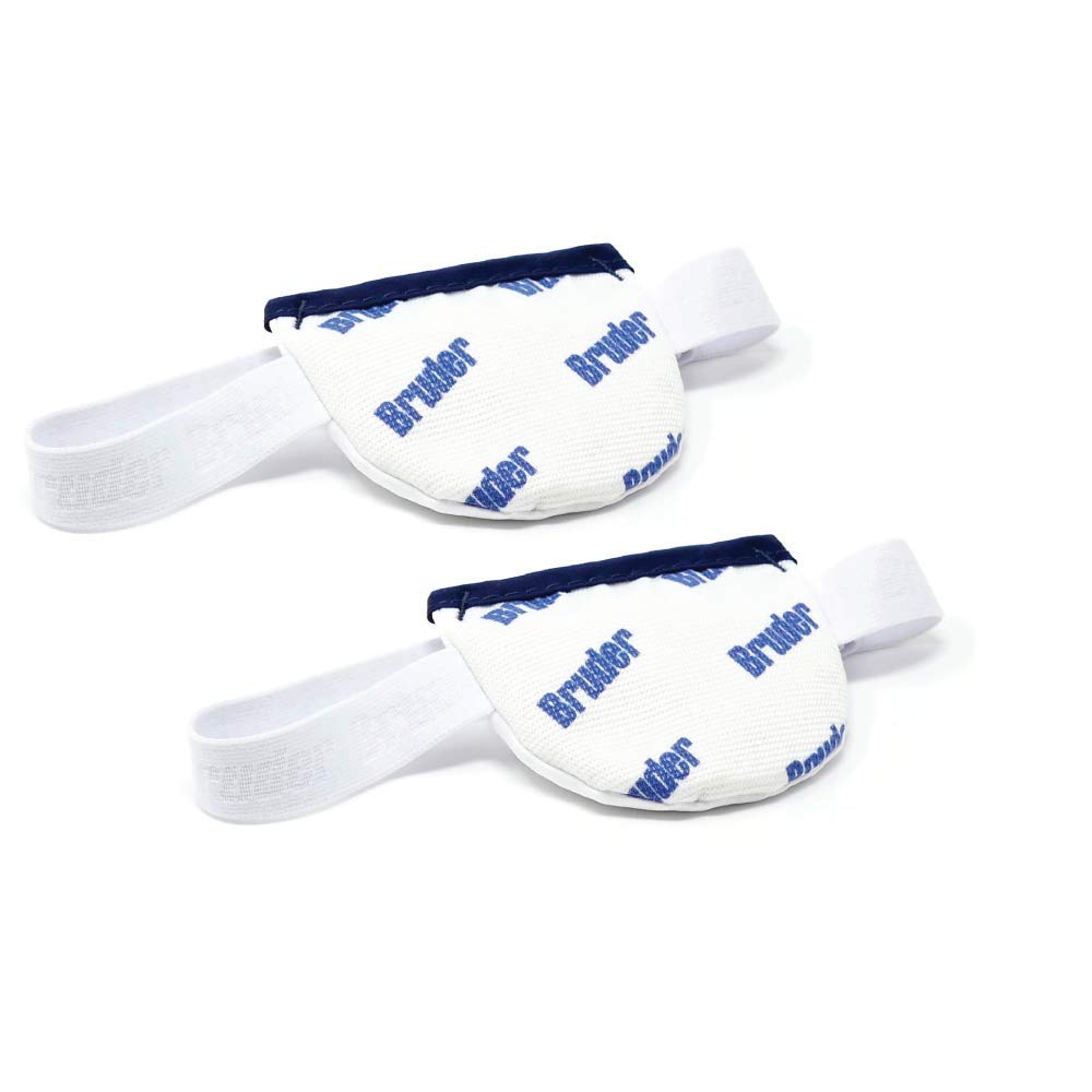 Bruder Moist Heat Eye Compress for Fast Acting and Effective Relief for Styes | Microwave Activated | Pack of 2 Single E