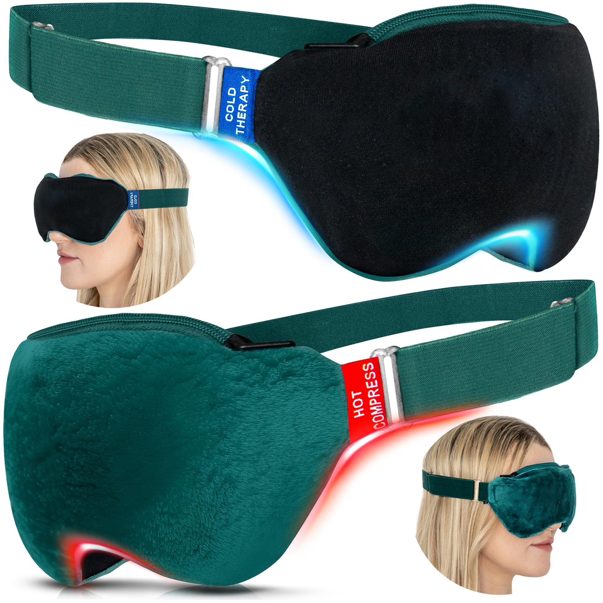 Medi Grade 2-in-1 Heat and Cooling Eye Mask for Dry Eyes, Styes, and Blepharitis
| Medi Grade Microwave Activated Heate